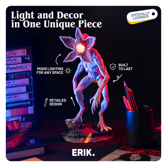 Stranger Things Demogorgon LED Lamp with USB-C