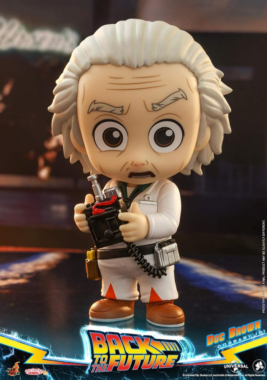 HotToys Cosbaby: Back To The Future Dr. Emmett Brown Figure - Image 2