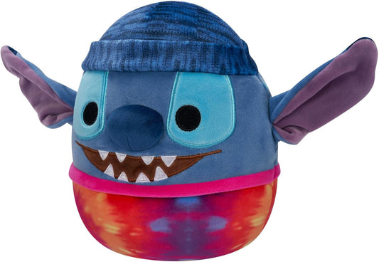 Squishmallows 8''Stitch Tie Dye Wearing Beanie Plush - Image 2