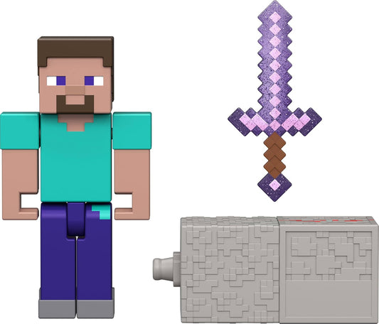 Minecraft - Steve Redstone 3.25" Core Figure