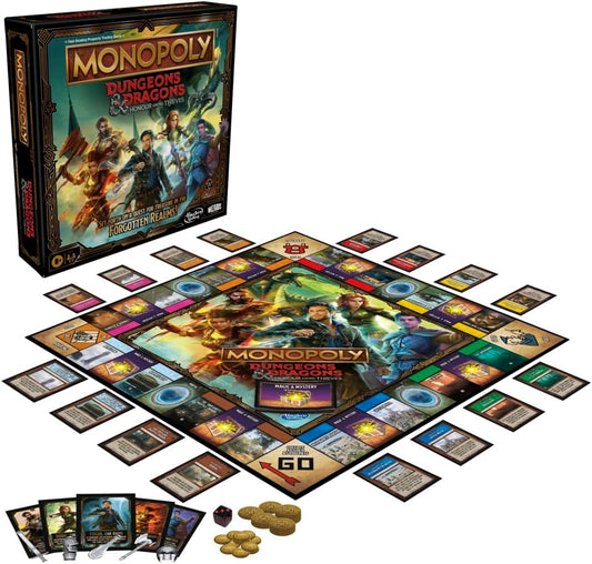 Monopoly Dungeons & Dragons: Honor Among Thieves, alternate view