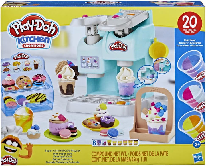Play-Doh Kitchen Creations Super Colourful Cafe Playset