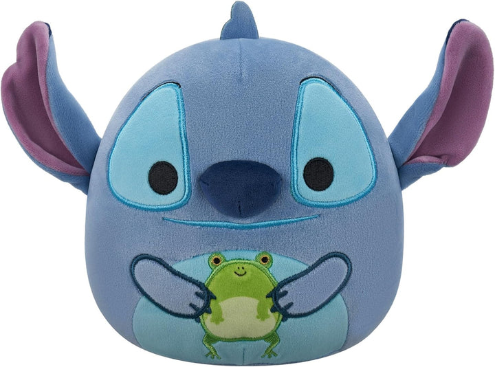 Squishmallows Stitch Disney Holding Frog Plush 10 Inch