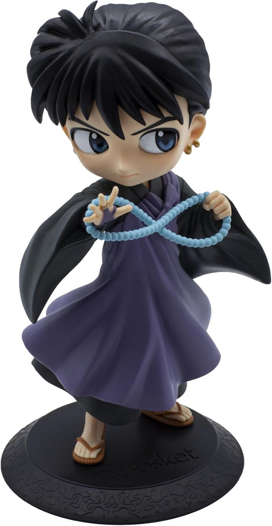 Banpresto Q Posket Miroku Inuyasha Figure - Image 2