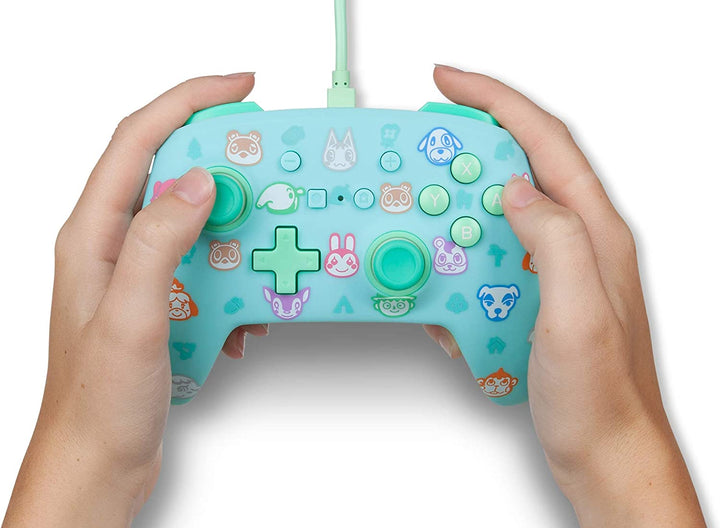 PowerA Enhanced Wired Animal Crossing Controller for Nintendo Switch
