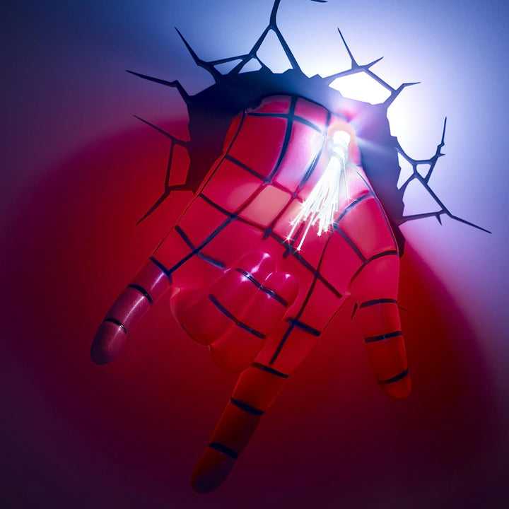 Marvel Spiderman Hand 3D Wall-Mounted Deco Light