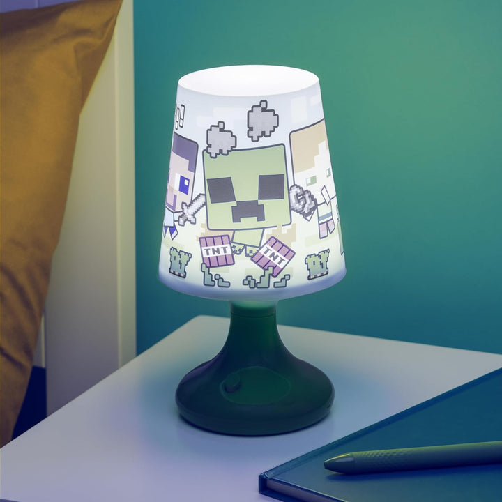 Minecraft Table Lamp Block Style