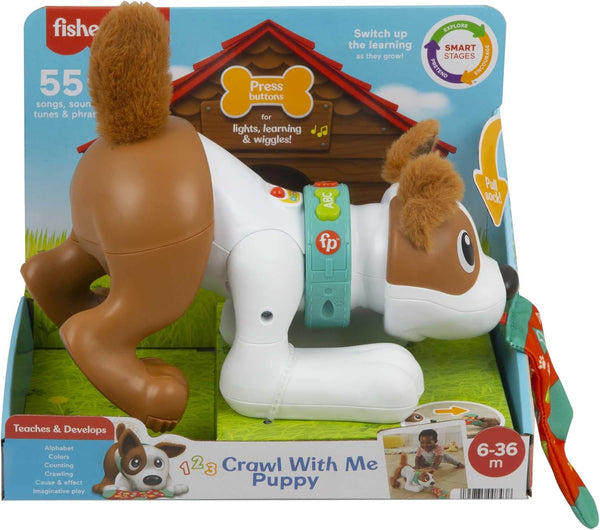Fisher-Price 123 Crawl With Me Puppy