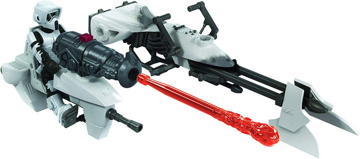 Star Wars Mission Fleet Biker Scout with Speeder