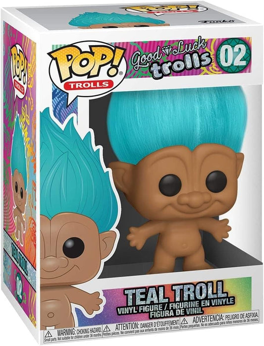 Funko POP! Teal Troll Classic, alternate view