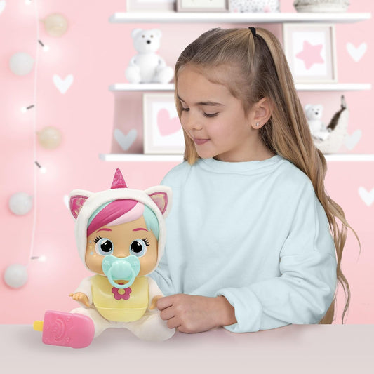 Cry Babies Loving Care Fantasy Lena Unicorn Kitty Doll alternate view 2