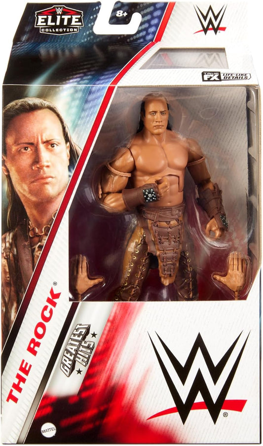 WWE Elite Collection Legends The Rock Scorpion King Action Figure - Image 2