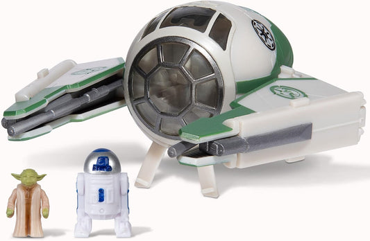 Star Wars Micro Galaxy Squadron Yoda's Jedi Starfighter, alternate view