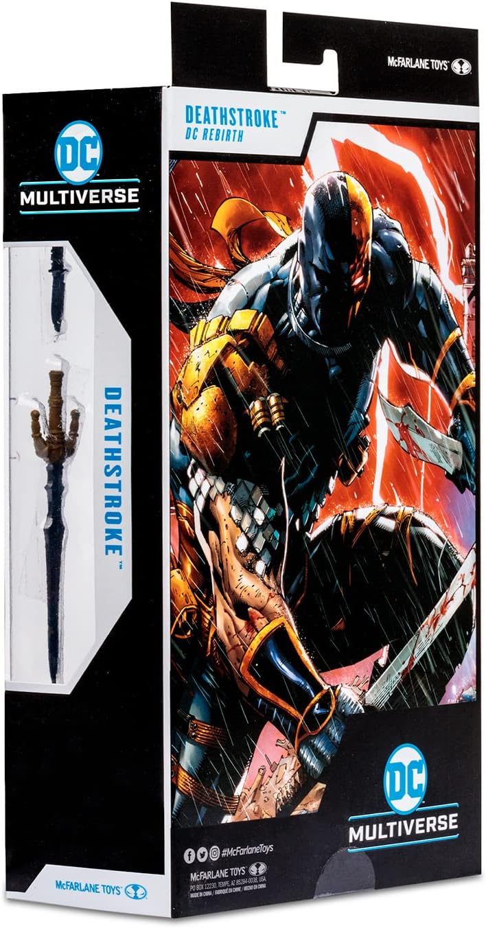 McFarlane DC Multiverse Deathstroke (DC Rebirth) 7" Action Figure
