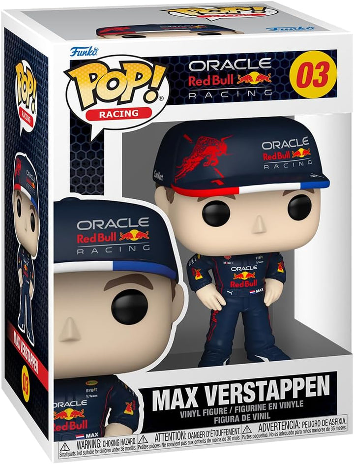 Max Verstappen Oracle Red Bull Formula 1 Racing Funko POP! Vinyl Figure