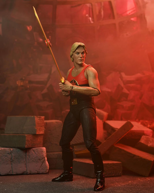 Flash Gordon (1980 Movie) Flash Gordon (Final Battle) Ultimate 7" Scale Action Figure (King Features) (view 2)