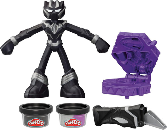 Play Doh Marvel Black Panther Cutting Claws Action Figure Playset - Image 2