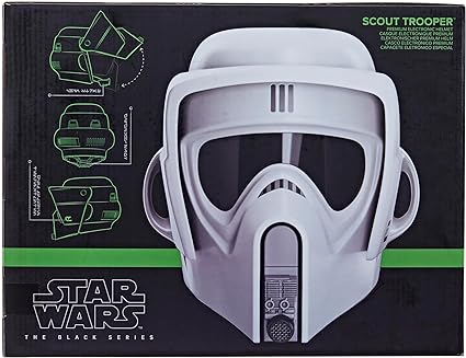 Star Wars The Black Series Scout Trooper Premium Electronic Helmet - Image 2