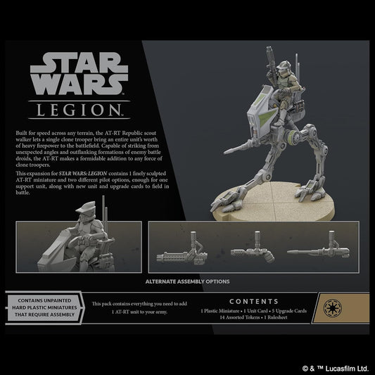 Star Wars Legion: Republic AT-RT Unit Expansion, alternate view