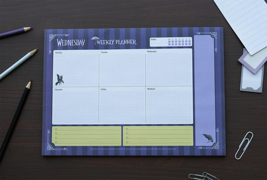 Wednesday A4 Weekly Planner alternate view