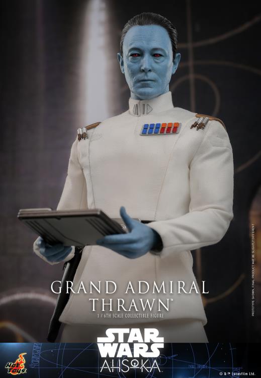 Hot Toys Star Wars Ahsoka Series Grand Admiral Thrawn 1/6th Scale Figure