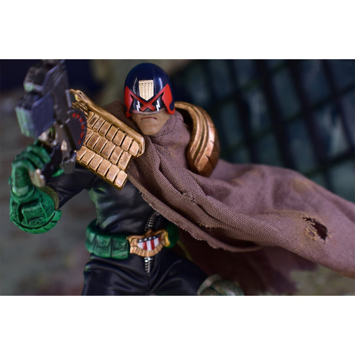 San Diego Comic Con 2024 AD Exquisite Super Series Cursed Earth Judge Dredd 1:12 Scale SDCC 2024 PX Previews Edition