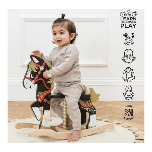 LTV Classic Wooden Rocking Horse