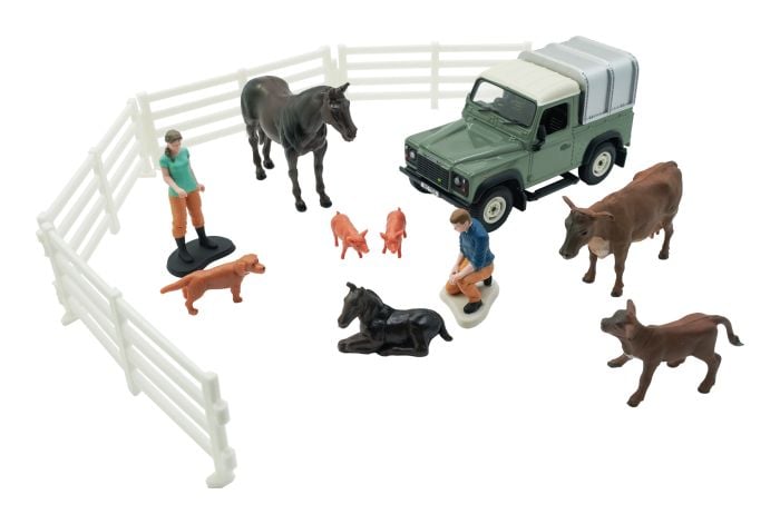 Land Rover Vet Set Farm Playset 132 Scale POP! Vinyl Figure