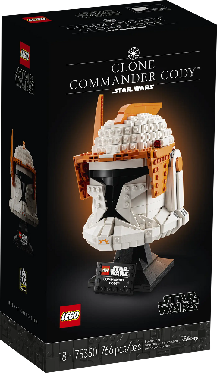 LEGO 75350 Star Wars Clone Commander Cody Helmet Model Set