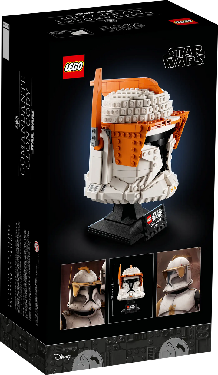 LEGO 75350 Star Wars Clone Commander Cody Helmet Model Set