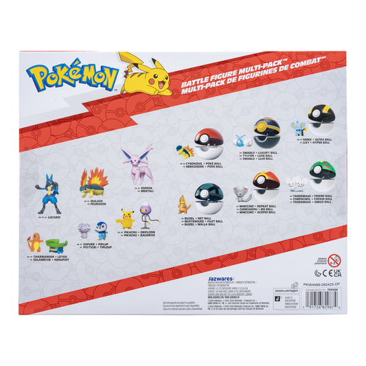 Pokemon 2" Battle Figure Multipack