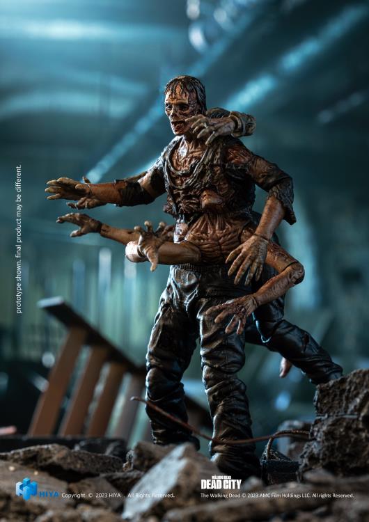 The Walking Dead Dead City Walker King /18 Scale Action Figure