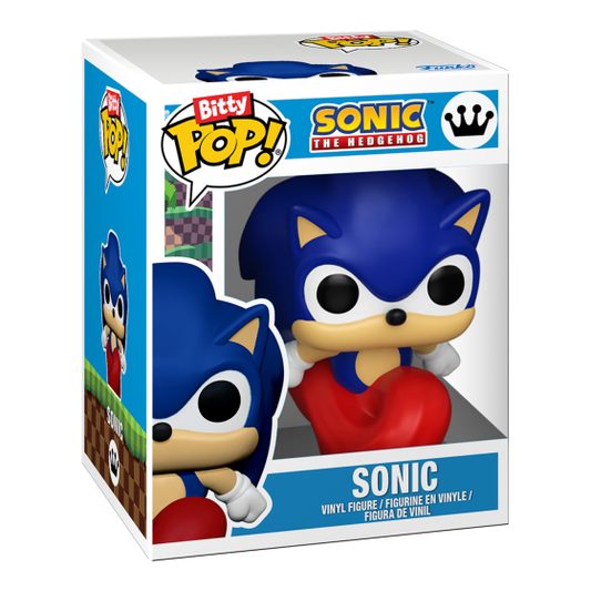 2-Pack - Sonic - Sonic & Amy Rose Funko Bitty Pop! Vinyl Figures, alternate view