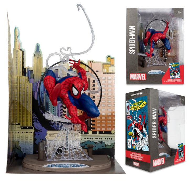McFarlane Marvel Comics Spider-Man (The Amazing Spider-Man #301) 1/6 Scale Figure