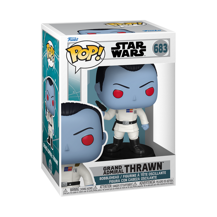 Grand Admiral Thrawn Ahsoka Series Star Wars Funko Pop! Vinyl Figure