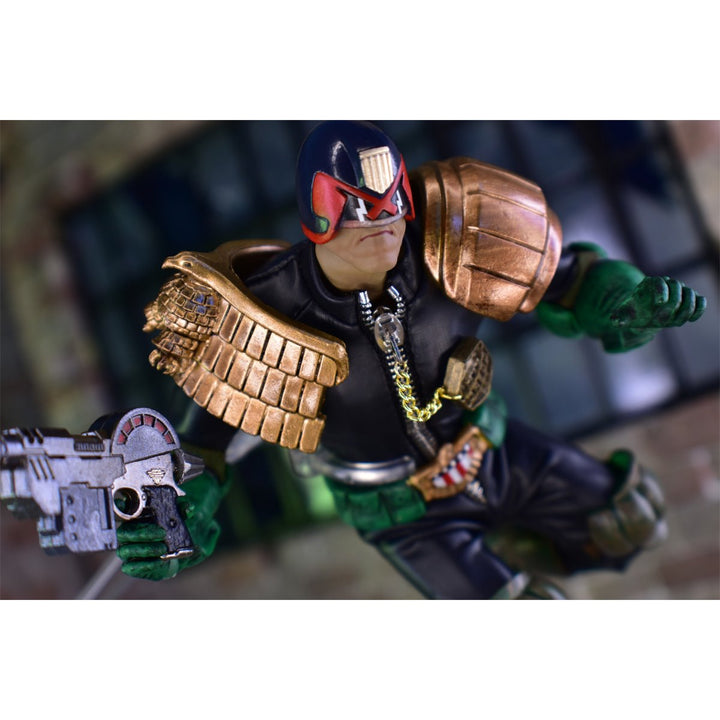 San Diego Comic Con 2024 AD Exquisite Super Series Cursed Earth Judge Dredd 1:12 Scale SDCC 2024 PX Previews Edition
