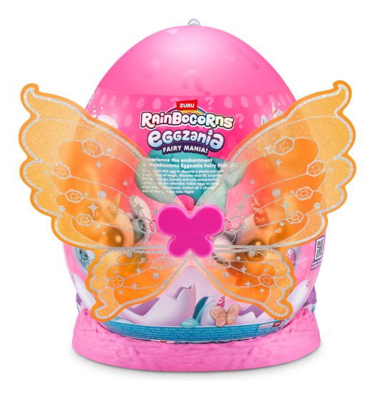 Rainbocorns Eggzania Fairy Mania Large Surprise Plush Toy