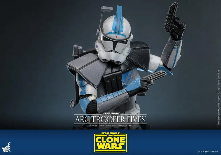 Hot Toys Star Wars The Clone Wars Arc Trooper Fives 1/6th Scale Figure