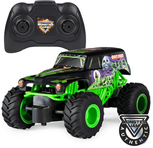 Monster Jam 1:24 2.4 GHz Remote Control Grave Digger - Image