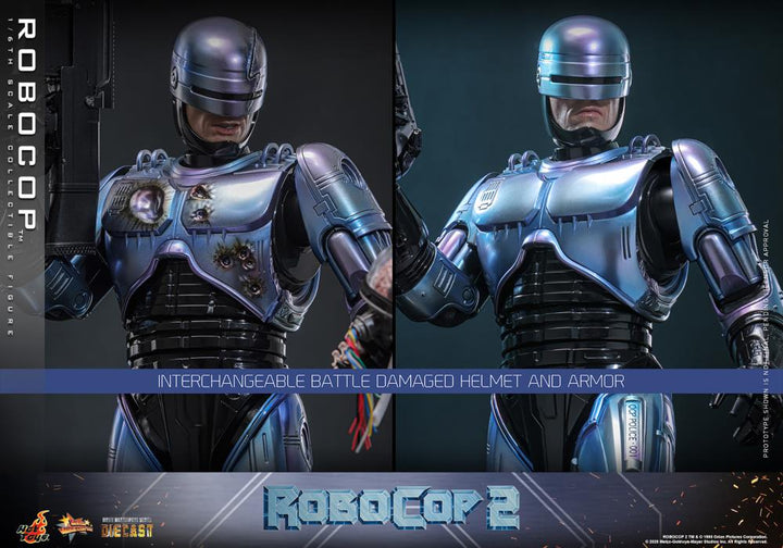 Hot Toys RoboCop 2 MMS RoboCop 1/6th Scale Figure