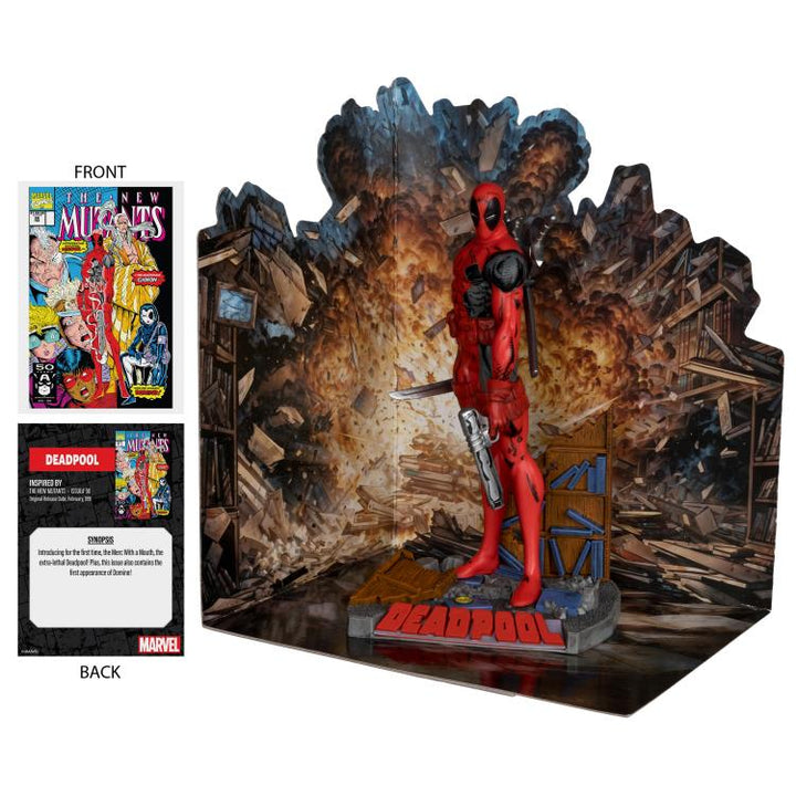 McFarlane Marvel Comics Deadpool (New Mutants #98) 1/10 Scale Figure