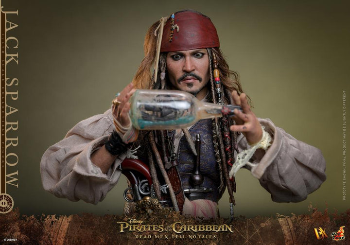 Hot Toys Pirates of the Caribbean Dead Men Tell No Tales Captain Jack Sparrow (Deluxe Version) 1/6th Scale Figure
