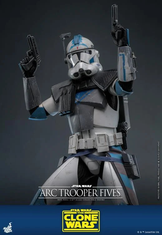 Hot Toys Star Wars The Clone Wars Arc Trooper Fives 1/6th Scale Figure