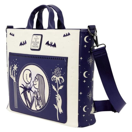Loungefly - Jack Skellington & Sally Convertible Backpack