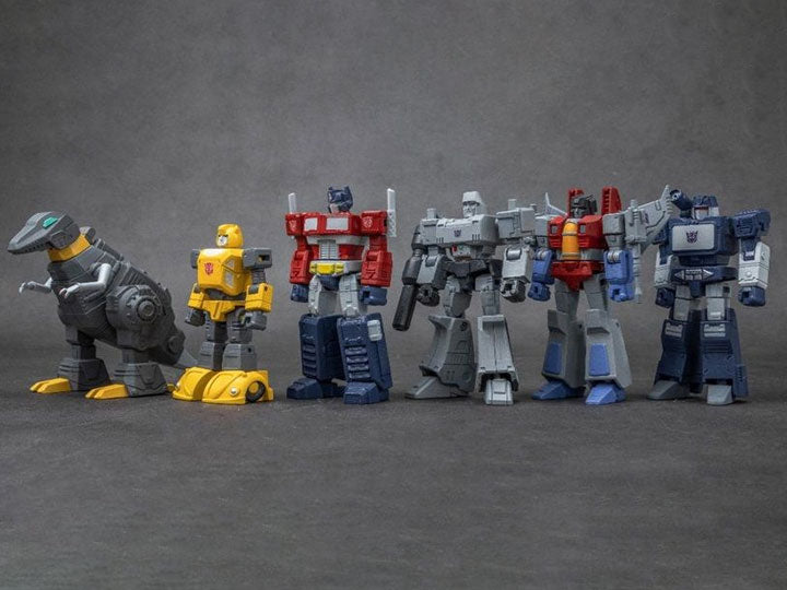 Yolopark Transformers AMK Mini G1 Model Kit Of 6 Set