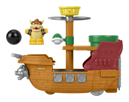 Little People Super Mario Bowser's Airship - Image