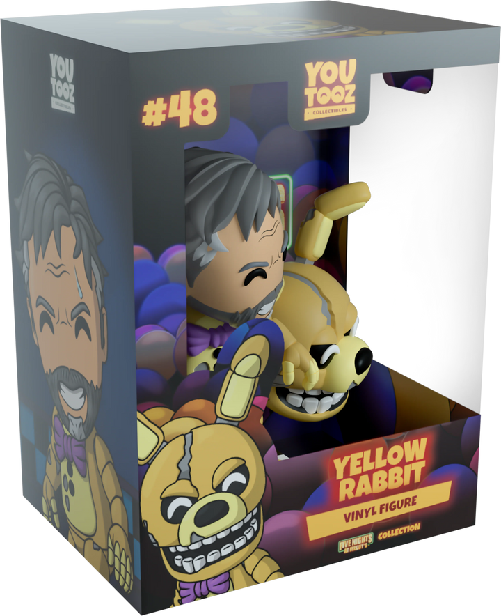 Youtooz Five Nights at Freddy's FNAF Movie Yellow Rabbit Figure