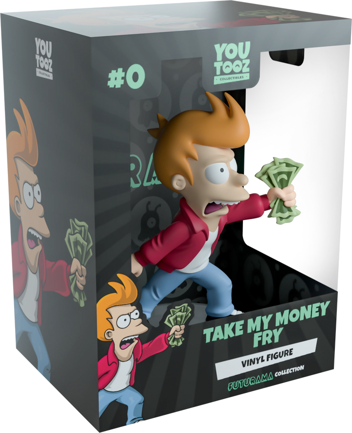 Take My Money Fry figure, Futurama meme collectible