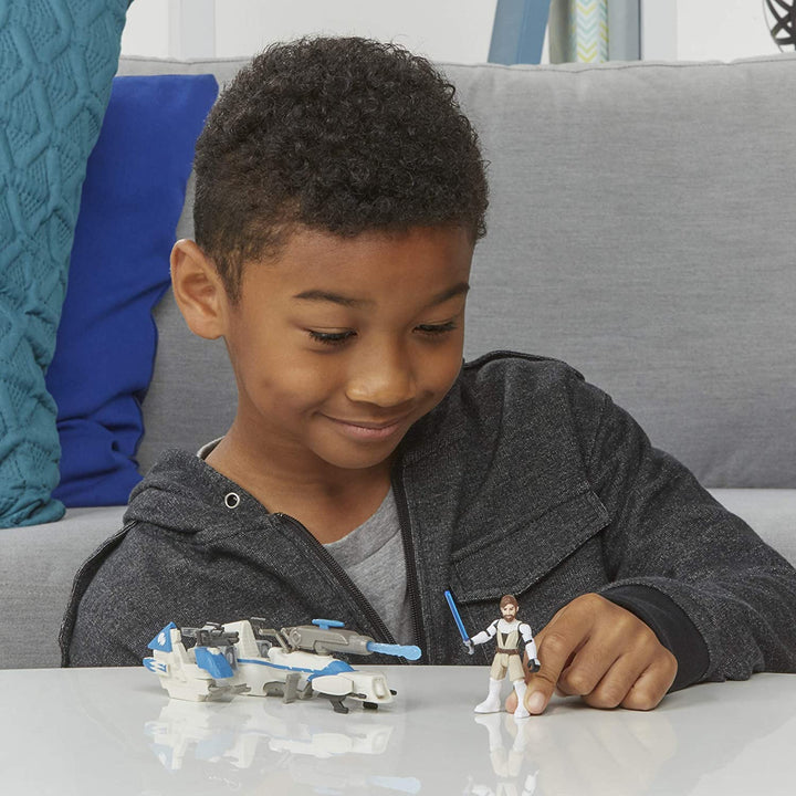 Star Wars Mission Fleet Obi Wan Kenobi with Barc Speeder