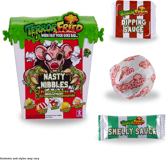 Terror Fried Nasty Nibbles, Gross collectables with slime, alternate view